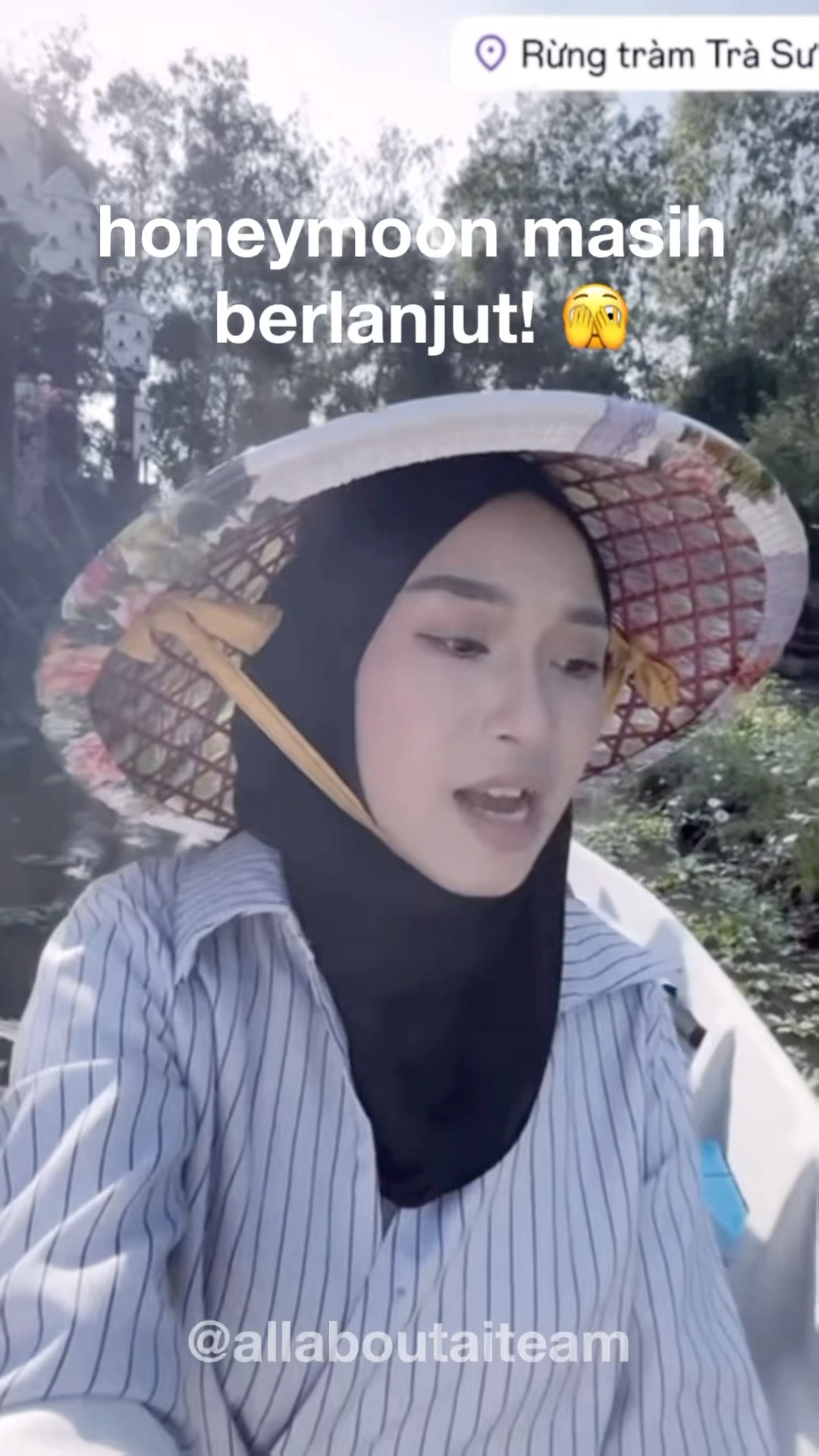 Tak Habis Lagi Honeymoon Kat Kg Fatin! Moga Balik Bawa Baby Nanti ? #aifatin #aeman #aiteam